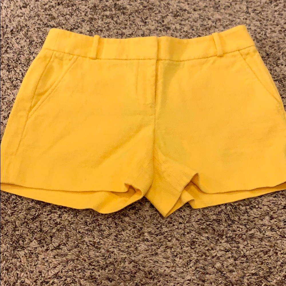 Yellow Loft shorts